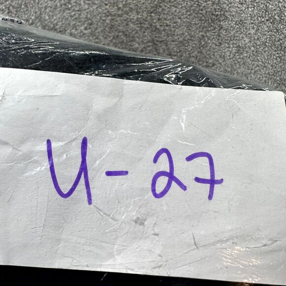 VTG Banana‎ Republic Pencil Skirt 6 Gray Wool Blend Front Slit Back Zip Lined - Picture 14 of 14